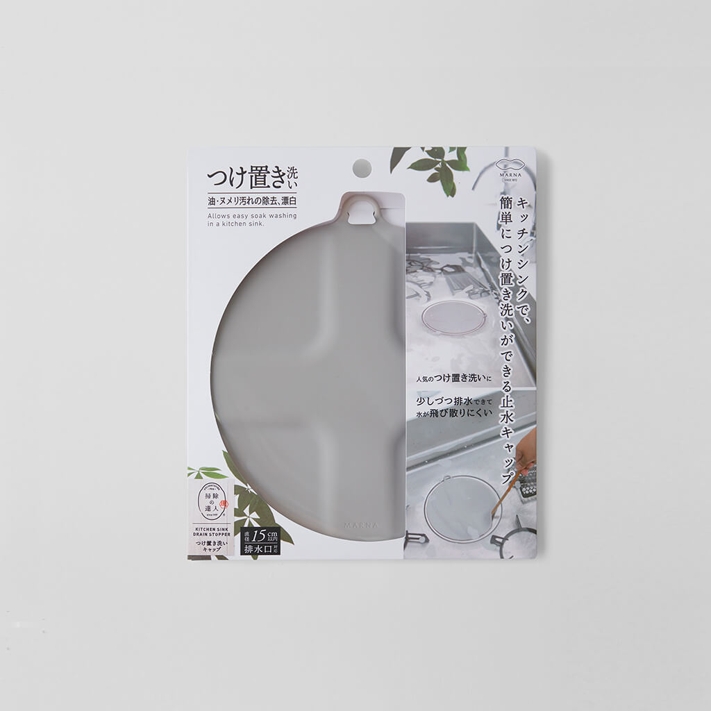 W644GYのメーカー包装写真。使用例のシンクや道具は付属しません。